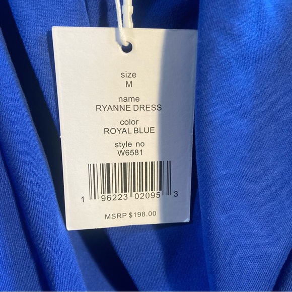 Walter Baker Royal Blue Ryanne Maxi Dress NWT - Picture 8 of 8